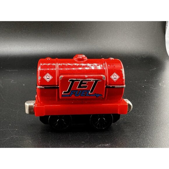Thomas & Friends Other - Thomas & Friends Red Jet Fuel Train Car Vtg 2003 Take N Play Along Diecast READ